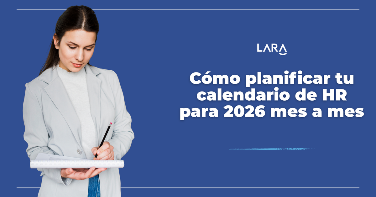 [GUÍA PRÁCTICA] Cómo planificar tu calendario de HR para 2026 mes a mes