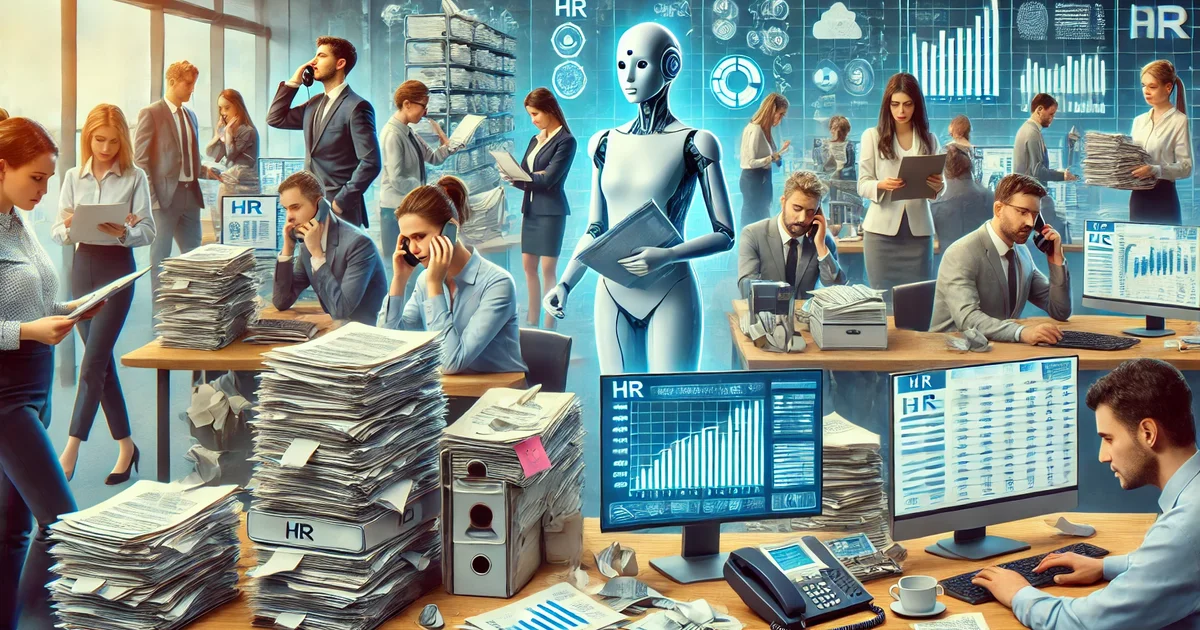 Estrés laboral en RRHH: Por qué es el área más afectada y cómo la IA puede ayudar